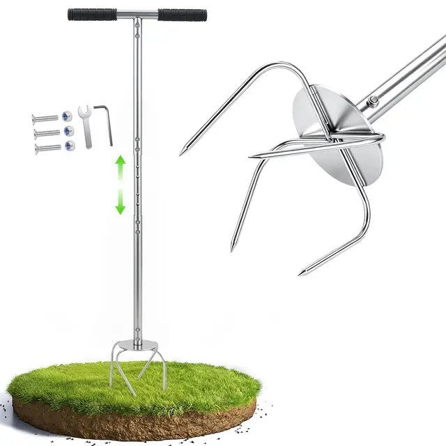 uifame gartenkralle höhenverstellbar