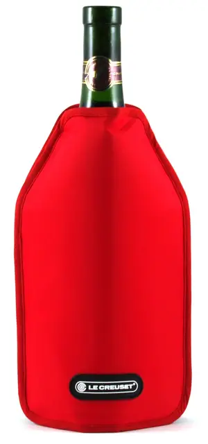 le creuset aktiv-weinkühler kirschrot