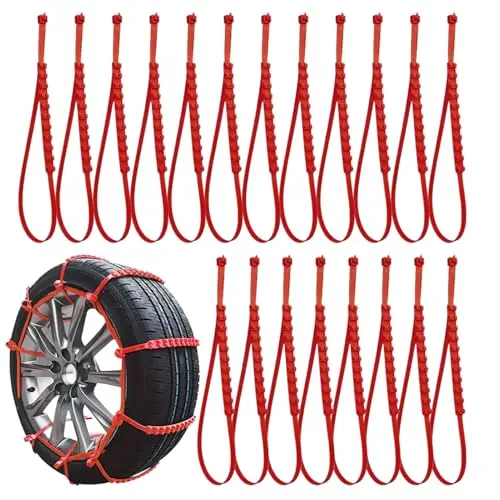 Schneeketten Universal Anti-Rutsch Reifengurte 40er Set