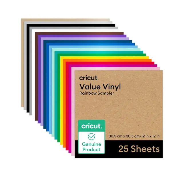 cricut vinylfolie plotter 25 blatt