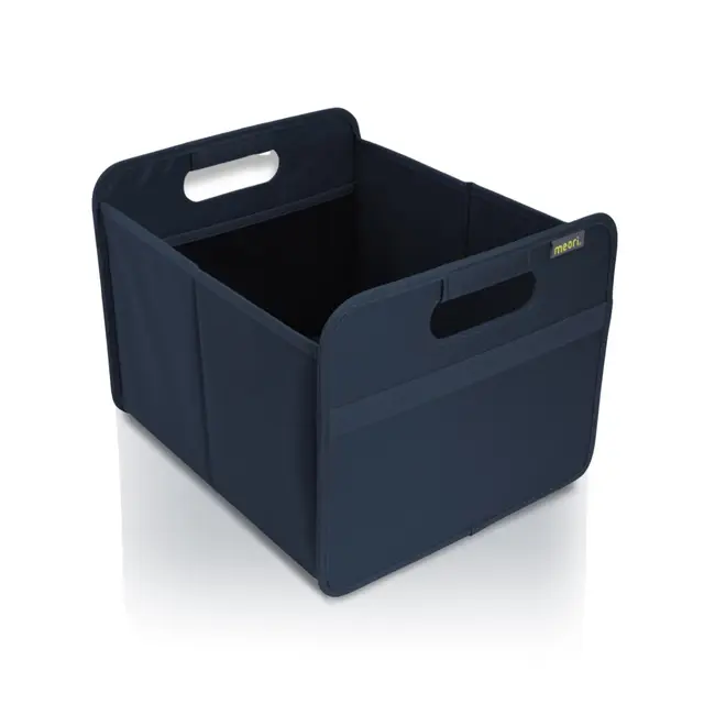 meori Aufbewahrungsbox faltbar Traglast 30 kg - 37cm 32cm 27.5cm Größe M - Marine Blue