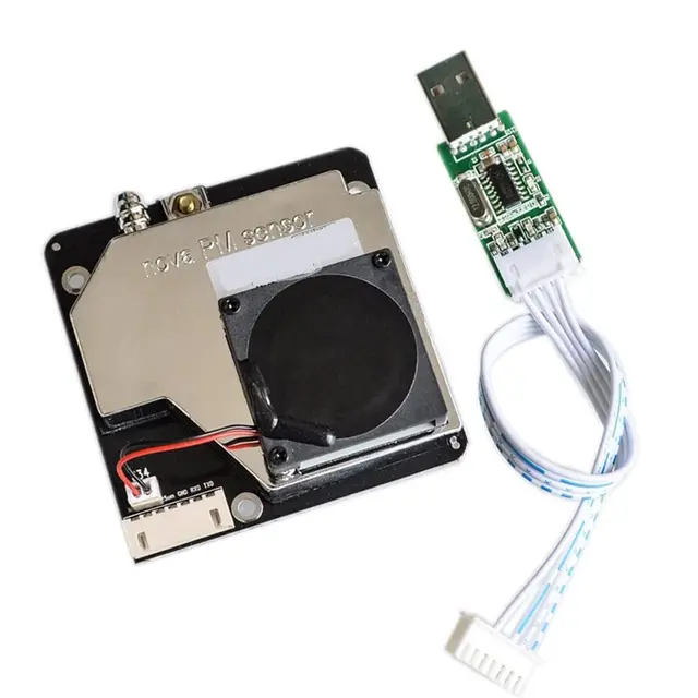 PM-Sensor SDS011 Hochpräzises PM2.5 Luftqualitätserkennungssensor-Modul, Super-Staubsensoren, Digitalausgang