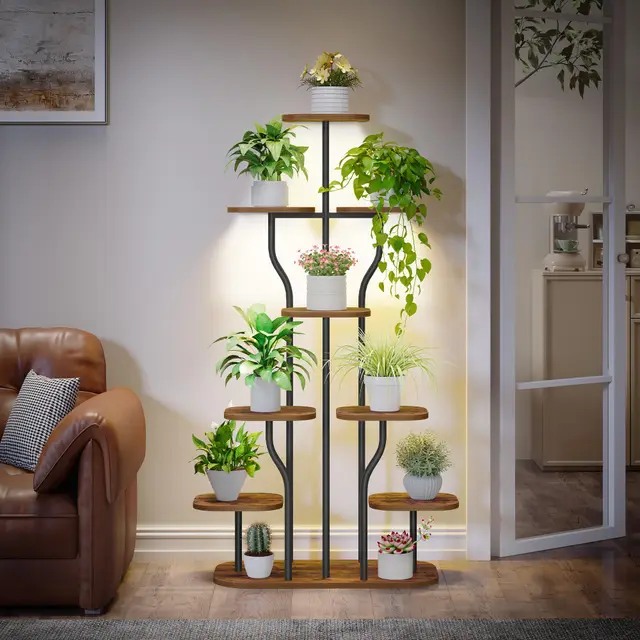 hzuaneri pflanzenständer pflanzenlampe