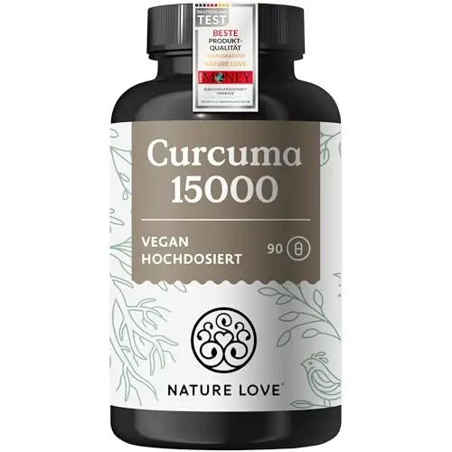 Nature Love Curcuma 15000 Kapseln