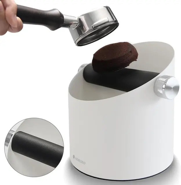 VIENESSO Edelstahl Knock Box