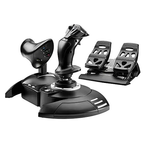 Thrustmaster T.Flight Full Kit X – Komplettes Flugsimulator-Set (Joystick, Gashebel & Ruderpedale) – 3-in-1 Komplettlösung für Microsoft Flight Simulator – Offiziell für Xbox Series X|S & PC