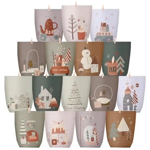 johamoo adventskalender set 24 tüten