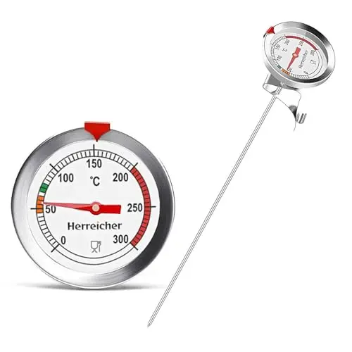 herreicher frittierthermometer 300°c