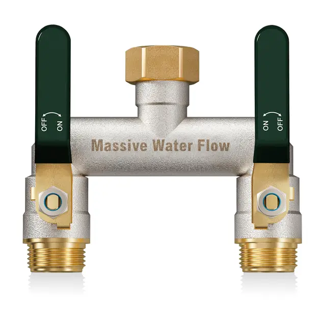 HugWaFlw 2-Wege-Wasserverteiler