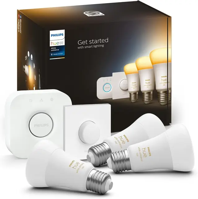 philips hue white ambiance e27 starter