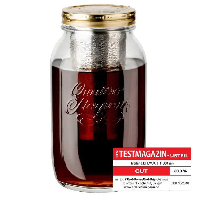 tradena dripdrip brewjar xl cold brew
