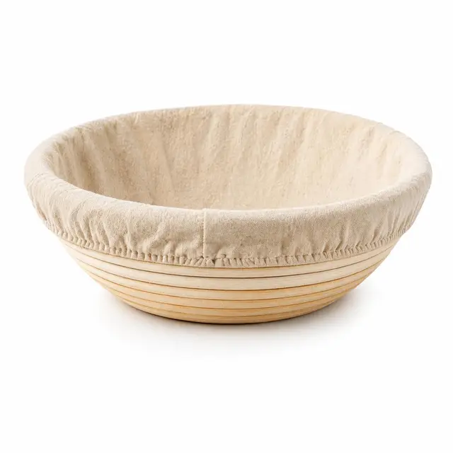 generic gärkorb rund 23 cm rattan