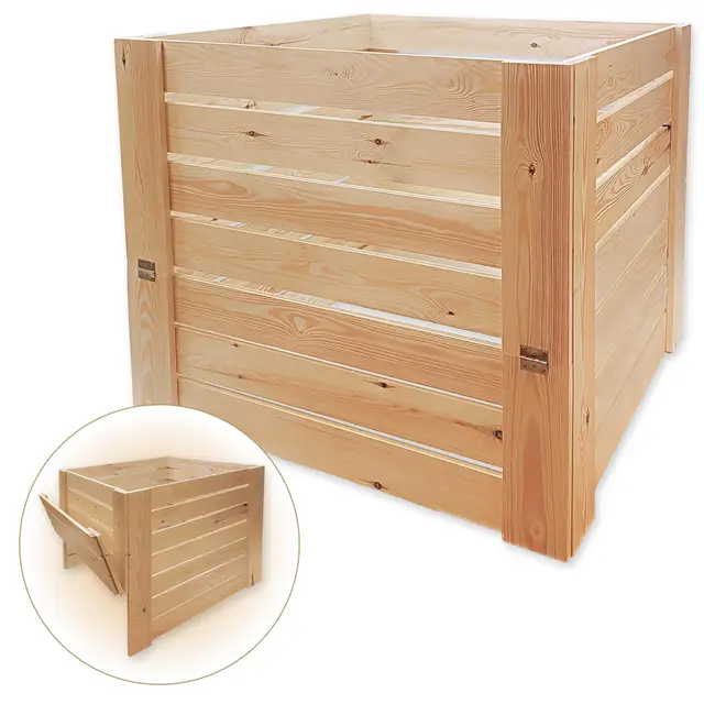 MG Design 500L Holz Komposter
