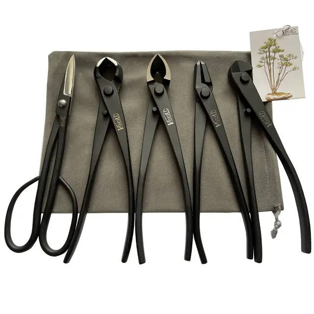 vouiu 5-teiliges bonsai-werkzeug-set