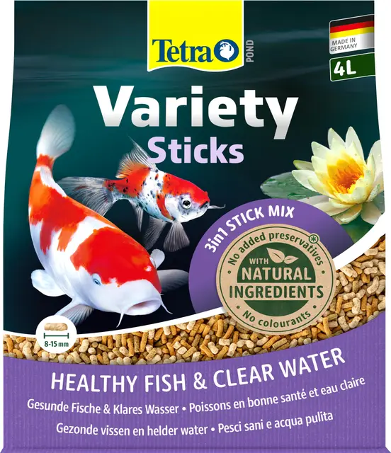 tetra pond variety sticks