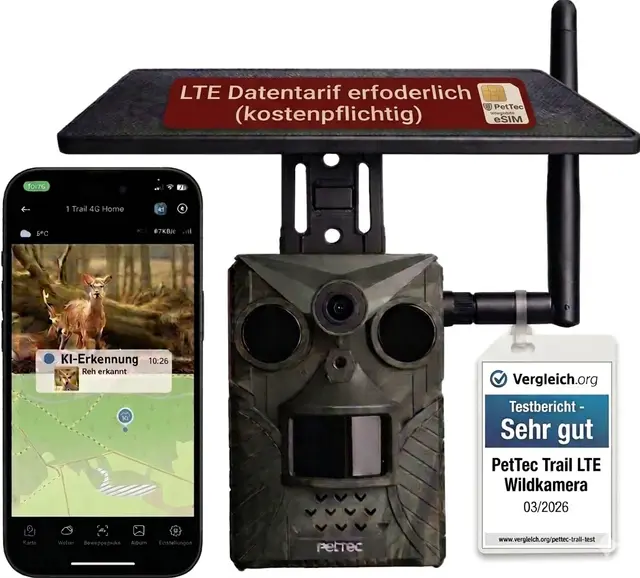 PetTec Pet Cam Trail 4G