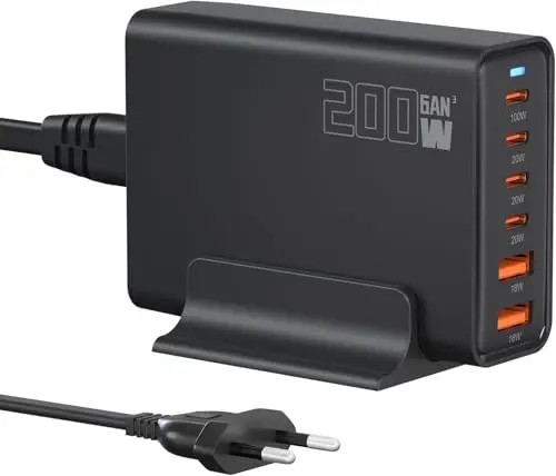 Sefitopher 200W USB-C Ladestation