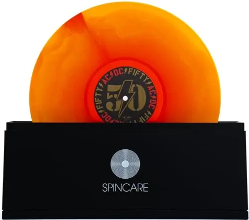 SPINCARE Schallplatten Reinigung für 18-25-30 cm Vinyl Schallplatten - Reinigungssystem mit Reinigungslösung - Mikrofasertüchern - Waschschüssel - Zubehör - Reinigt 500 LPs