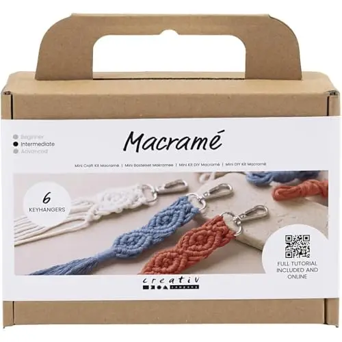 creativ mini-bastelset makramee