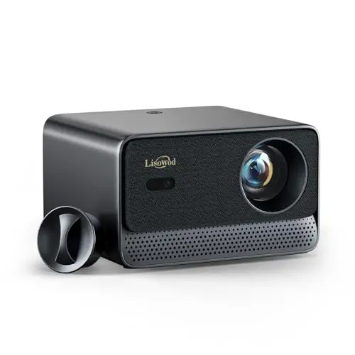 Beamer-4K [Kompatibel mit Netflix & Offizielle App] 2026 Neuer 1080PHD Mini-Smart Beamer-Heimkino mit eARC CEC, Autofokus Projektor WiFi6, Bluetooth, Dolby Audio Outdoor Projector