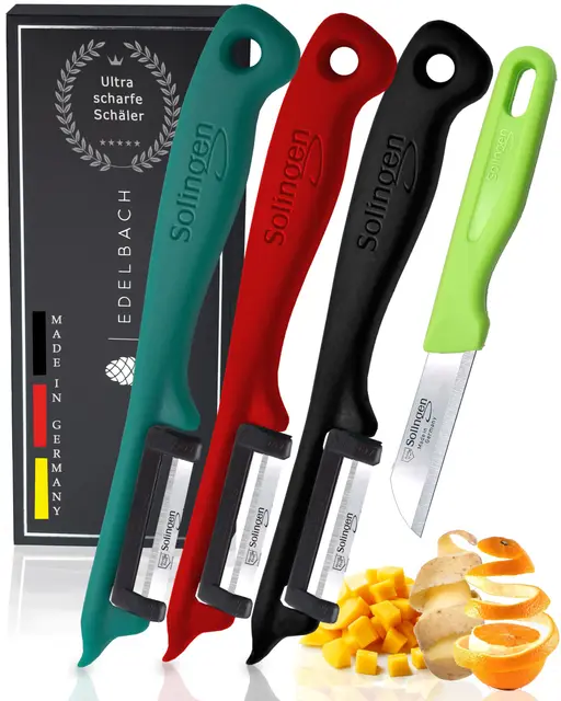edelbach solingen sparschäler set 4-tlg