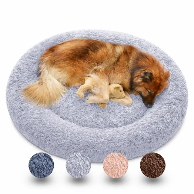 Orthopädisches Hundebett Wolke 7 - Kuscheliges Hundekissen, waschbarer Bezug, gelenkschonend für kleine, mittelgroße & große Hunde