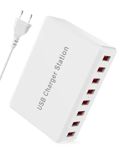 Rsydmny 50W 8-Port Ladestation